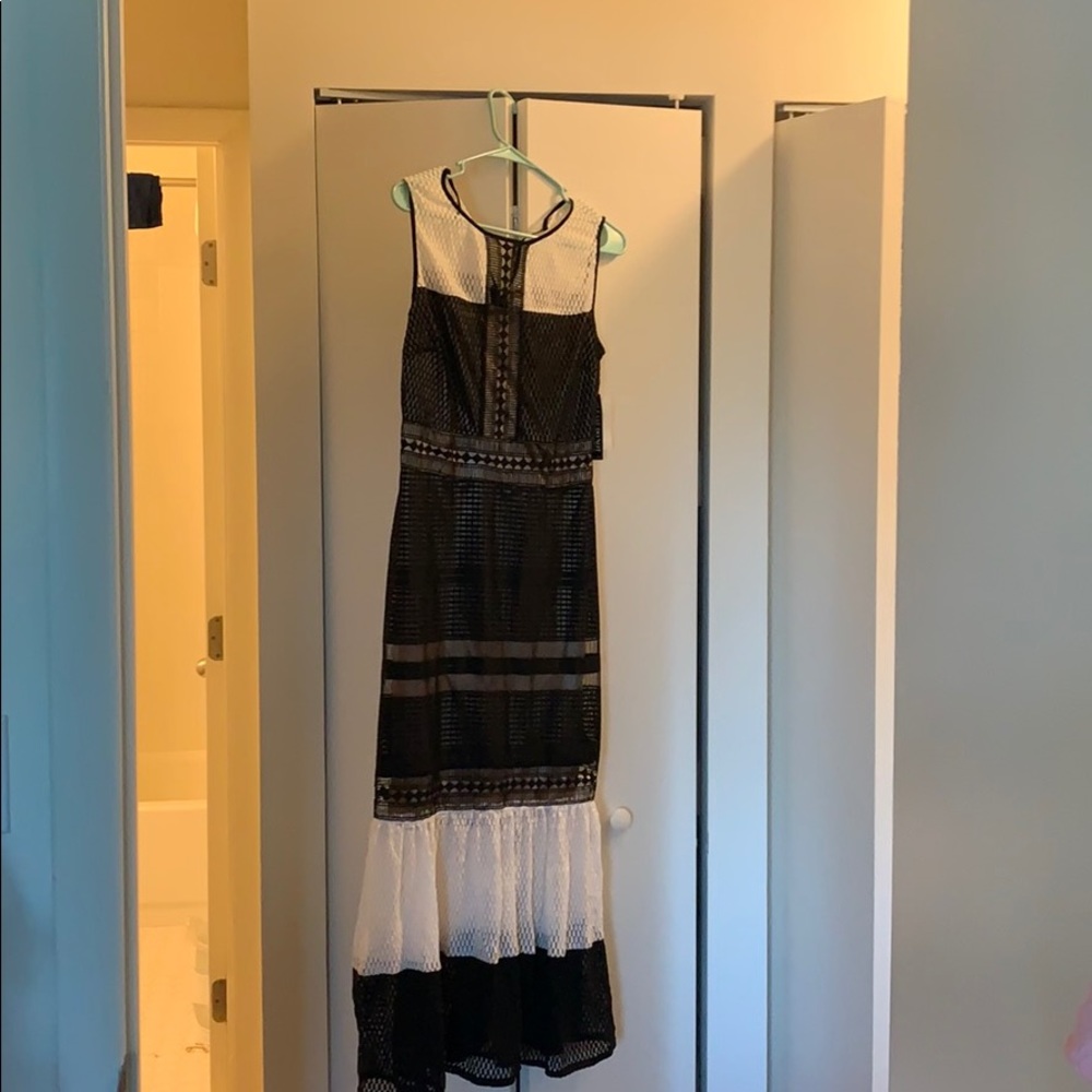 Mermaid style maxi dress
